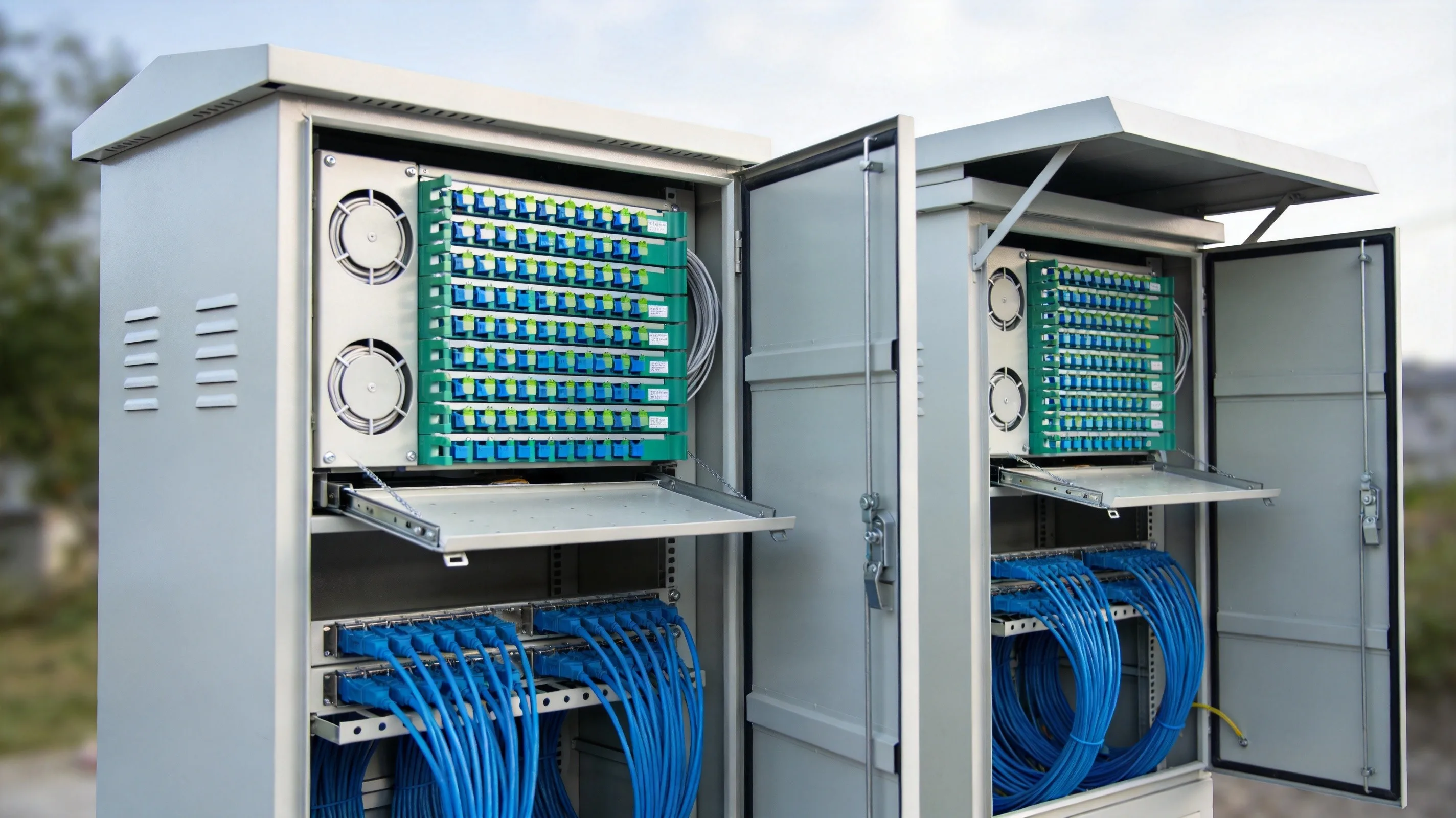 IP55 vs IP65 for Outdoor Fiber Cabinets: What's the Real Difference?