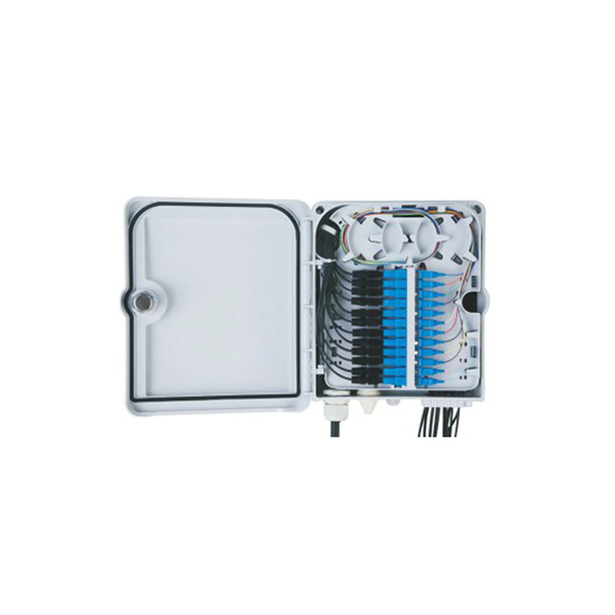 JFDB-12A 12 port optical fiber distribution box view 2