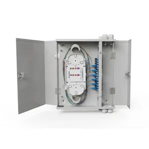 48-port high-capacity terminal box with dual-door design for FTTH distribution
